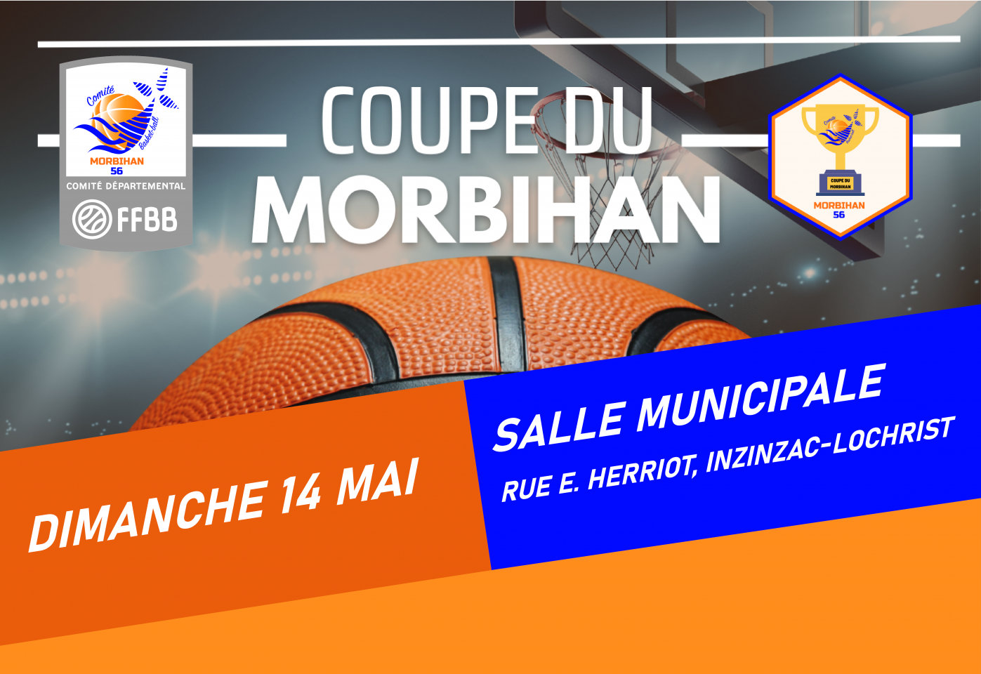 Retour sur les finales Coupes du Morbihan U13 Féminin et Masculin & U15 Féminin et Masculin