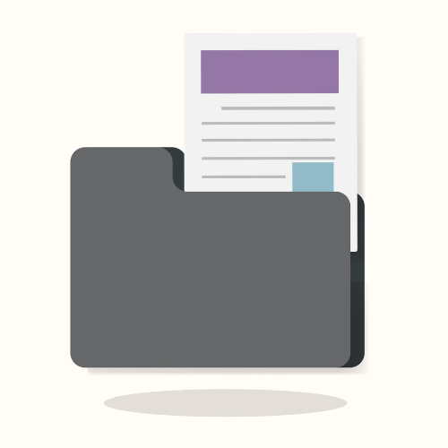 Feuille de marque papier