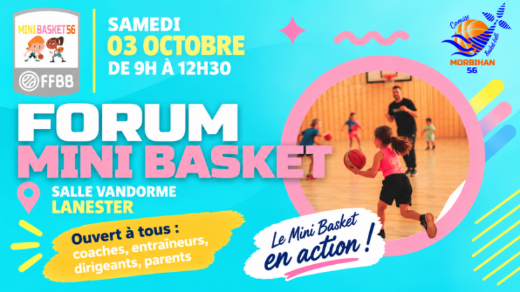 Forum Départemental Mini-Basket CD56