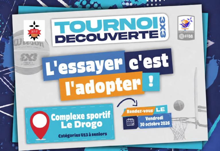 Tournoi 3x3 découverte U13 (Pontivy)