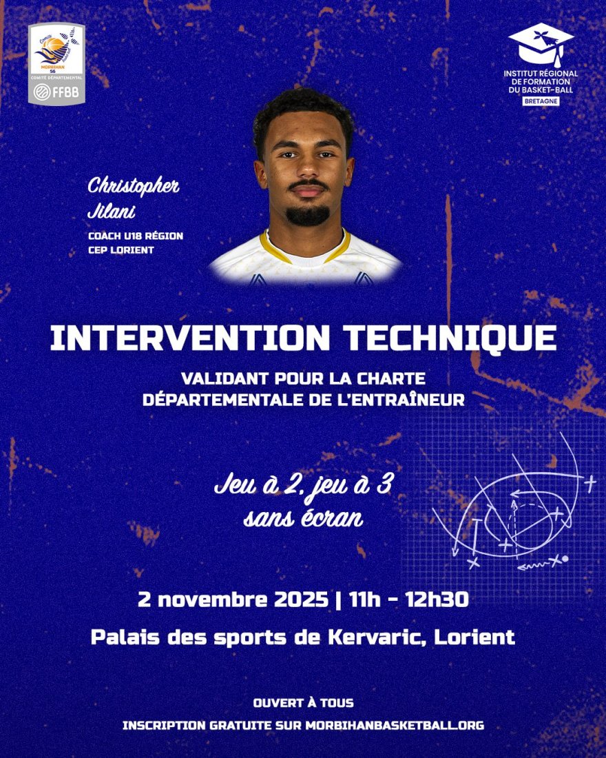 Validation entraineur départementale - Intervention du 2 novembre